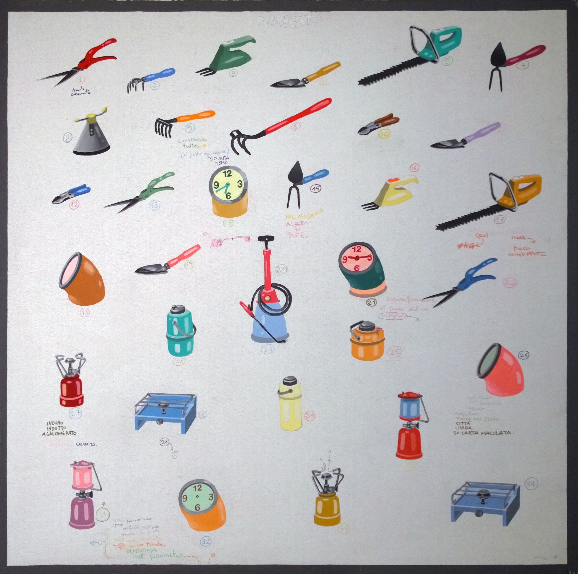 Luca Alinari — Perimetro, 1974